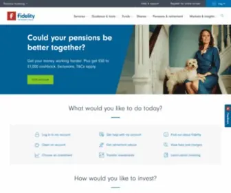 Funds.com(ISAs, Shares, Funds & Pensions (SIPPs)) Screenshot