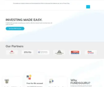 Fundsguru.com(Default page) Screenshot