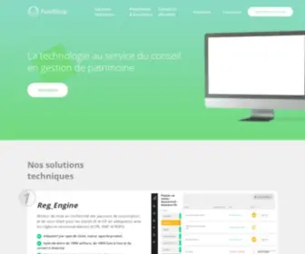 Fundshop.fr(Robo-advisor BtoB) Screenshot