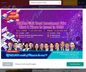 Fundsupermart.com.my(FSMOne Malaysia) Screenshot