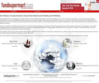 Fundsupermart.com(Global) Screenshot