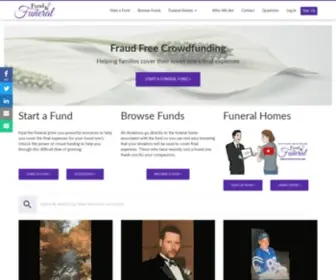 Fundthefuneral.com(Fundthefuneral) Screenshot