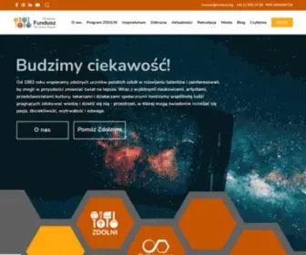 Fundusz.org(Krajowy Fundusz na rzecz Dzieci) Screenshot