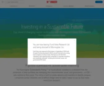 Fundvotes.com(ESG Investing) Screenshot