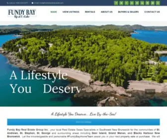 Fundybayrealestate.com(Fundy Bay Real Estate St) Screenshot