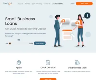 Fundygo.com(Small Business Loans) Screenshot