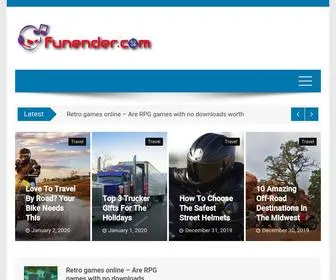 Funender.com(Gaming industry) Screenshot