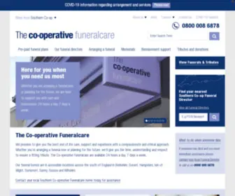 Funeralcare.co.uk(Southern Co) Screenshot