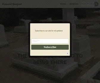 Funeralhesped.com(PRESERVING THE BOND OF ETERNAL LIFE) Screenshot