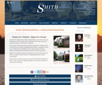 Funeralhome.com(Frank E Smith Funeral Home & Crematory) Screenshot