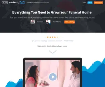 Funeralhomemarketing360.com(Funeral Home MarketingFuneral Home Websites) Screenshot