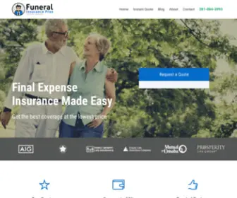 Funeralinsurancepros.com(FuneralInsurancePros) Screenshot