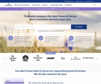 Funeralocity.com(See the prices of every funeral and cremation provider) Screenshot