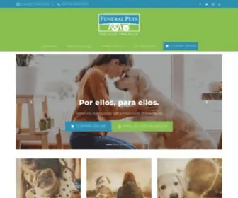 Funeralpets.com.ar(Servicios exequiales para mascotas) Screenshot