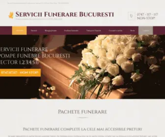 Funerare-Funebre-Bucuresti.ro(Servicii Funerare) Screenshot