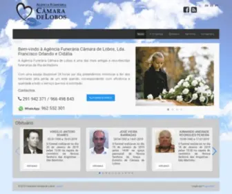 Funerariacamaradelobos.com(Agência) Screenshot