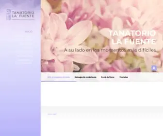 Funerariasanpedronavarra.com(Funeraria San Pedro Navarra) Screenshot