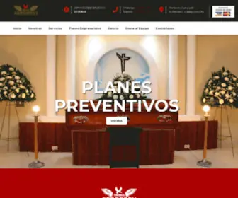 Funerariasenmonterrey.com.mx(Contáctanos) Screenshot