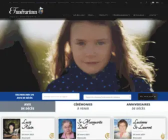 Funerariumjb.com(Funérarium JB) Screenshot