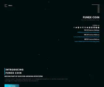 Funexcoin.com(Funex Coin) Screenshot