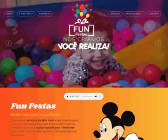 Funfestaseventos.com.br(Fun Festas) Screenshot