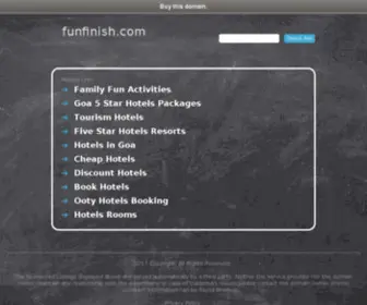 Funfinish.com(Premium domain) Screenshot