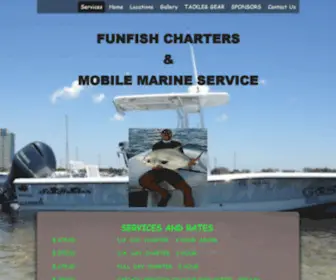 Funfishcharters.miami(Services) Screenshot