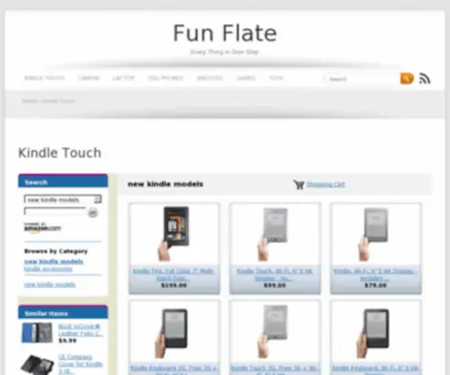 Funflate.com(Top Seller eStore For Lap top) Screenshot