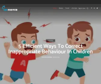 Funfooter.com(Write For Fun) Screenshot