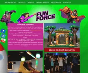 Funforcenj.com(Fun Force) Screenshot