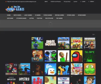 Funformathgame.com(Online Games) Screenshot