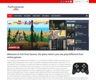 Funfreegames.org(Fun Free Games) Screenshot