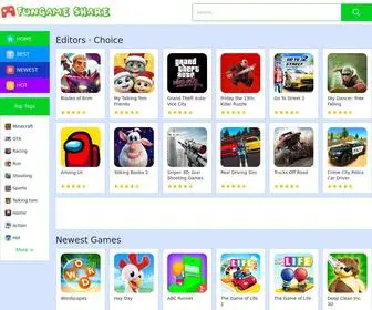 Fungameshare.com(Download Games for Chrome/iOS/Android) Screenshot