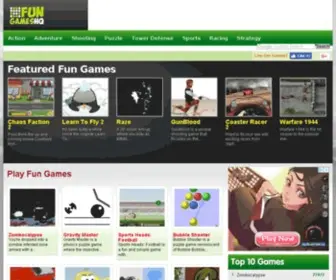 Fungameshq.com(Fun Games) Screenshot