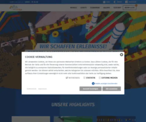 Fungee.net(Eventmodule mieten) Screenshot