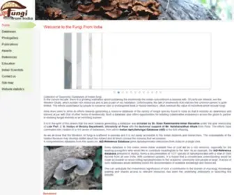 Fungifromindia.com(Fungi from india) Screenshot