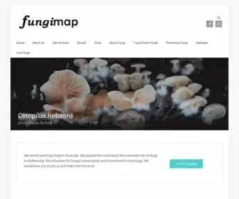 Fungimap.org.au(Fungimap is a national not) Screenshot