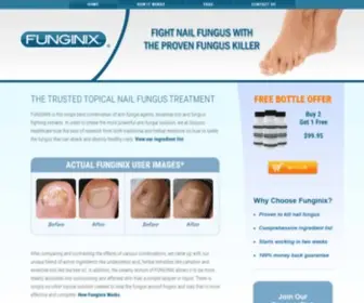 Funginix.com(Cure Nail Fungus) Screenshot