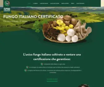 Fungoitaliano.it(Fungo Italiano Certificato) Screenshot