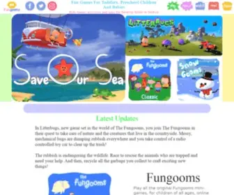 Fungooms.com(Free Online Games For Toddlers) Screenshot