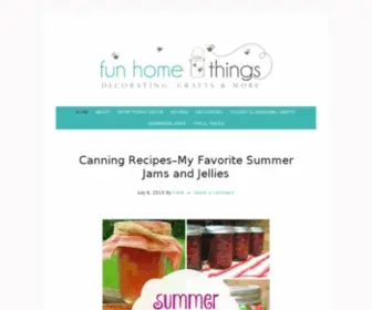 Funhomethings.com(Fun Home Things) Screenshot