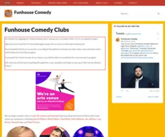 Funhousecomedy.co.uk(Funhouse Comedy Clubs) Screenshot