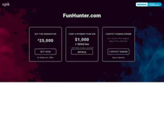 Funhunter.com(Fun hunter) Screenshot