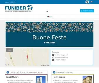 Funiber.it(La Fondazione Universitaria Iberoamericana (FUNIBER)) Screenshot