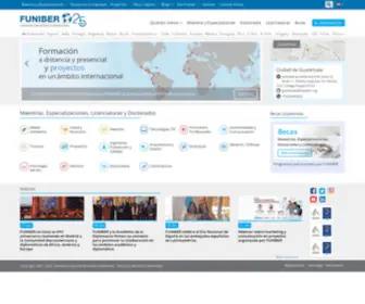 Funiber.org.gt(Maestrías) Screenshot