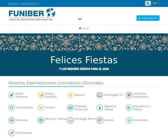 Funiber.org(Maestrías) Screenshot