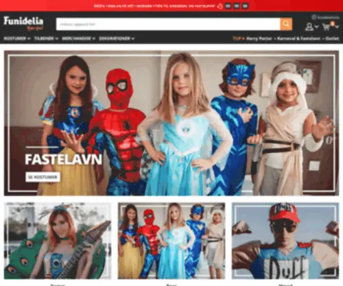 Funidelia.dk(Kostume shop) Screenshot