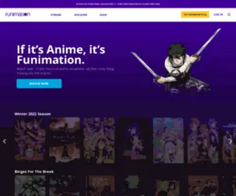 Funimation.com(Attention Required) Screenshot