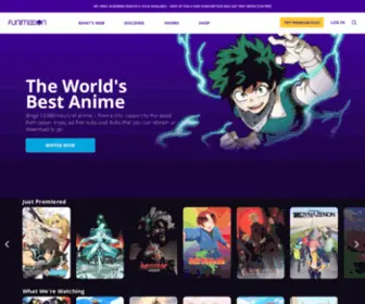 Funimationnow.ie(Funimationnow) Screenshot