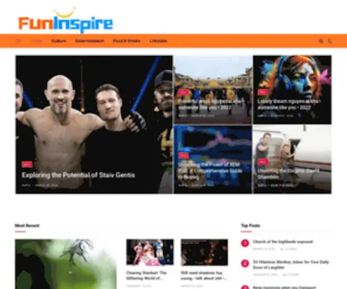 Funinspire.com(Create an Ecommerce Website and Sell Online) Screenshot